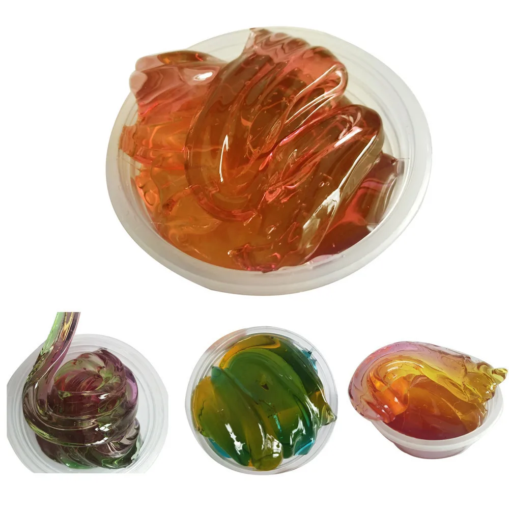 Украшения для дома аксессуары креативные красивые цвета смешивания облако слизь шпатлевка ароматизированный стресс Детский пластилин игрушка K82