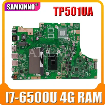 شراءTP501UA اللوحة الأم لأجهزة الكمبيوتر المحمول For Asus VivoBook Flip TP501UB TP501UQ TP501UA الأصلي اللوحة الأم 4G RAM I7-6500U