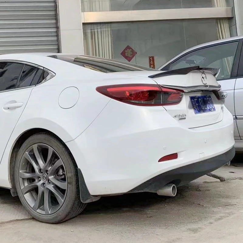 

For Mazda 6 2015-2018 atenza Spoiler High Quality Carbon fiber Material Car Rear Rear Spoiler For Mazda 6 atenza Spoiler M4 styl