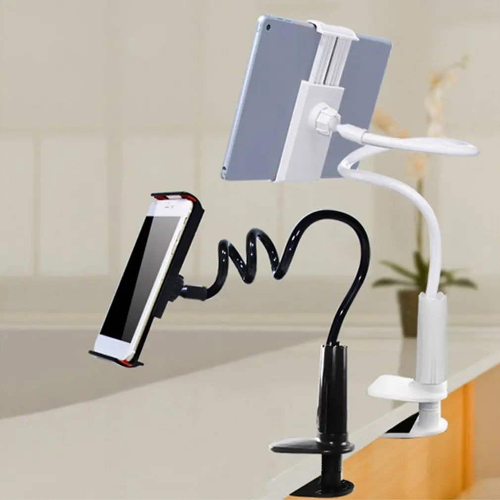 360 Rotating Flexible Lazy Bed Desktop Phone Tablet Holder Stand Support for IPad Mobile Phone Tablet Computer Drop Shipping