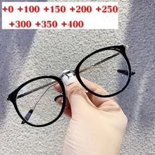 Fashion Reading Glasses Women Men Retro Business Hyperopia Prescription Eyeglasses Multi Focus Diopter eyewear UV400 NX