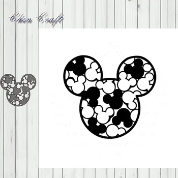 

Symmetrical graphics mind Metal Cutting Dies Stencils Die Cut for DIY Scrapbooking Album Paper Card Embossing 2019 NEW