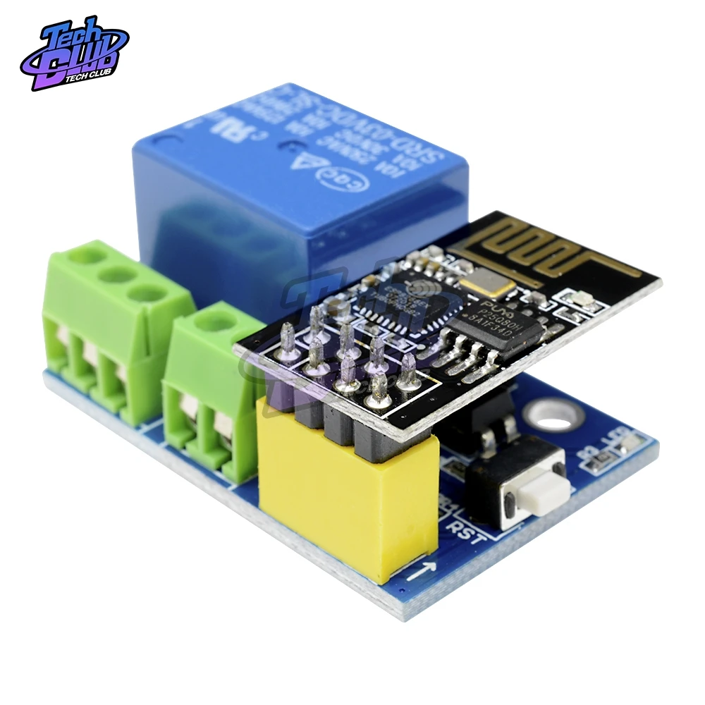 Релейный модуль ESP8266 ESP 01S 5 в Wi Fi дистанционный переключатель для умного дома Arduino