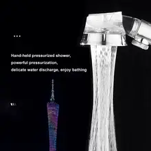 

Pressurized Showerhead Handheld High Pressure Water Saving Shower Head Multifunction Pressure Boosting Bath Sprayer with Filter