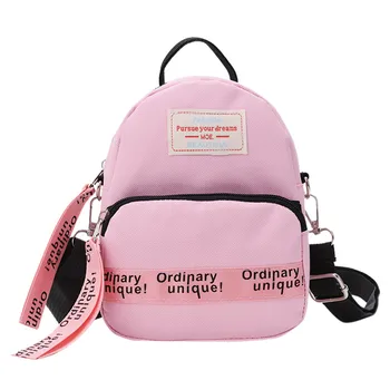

Ordinary ssadassa 2020 New Backpack Women/Girl Mini Backpack Bag Bag Shoulder Bag Multi-purpose Candy Color Small Backpack