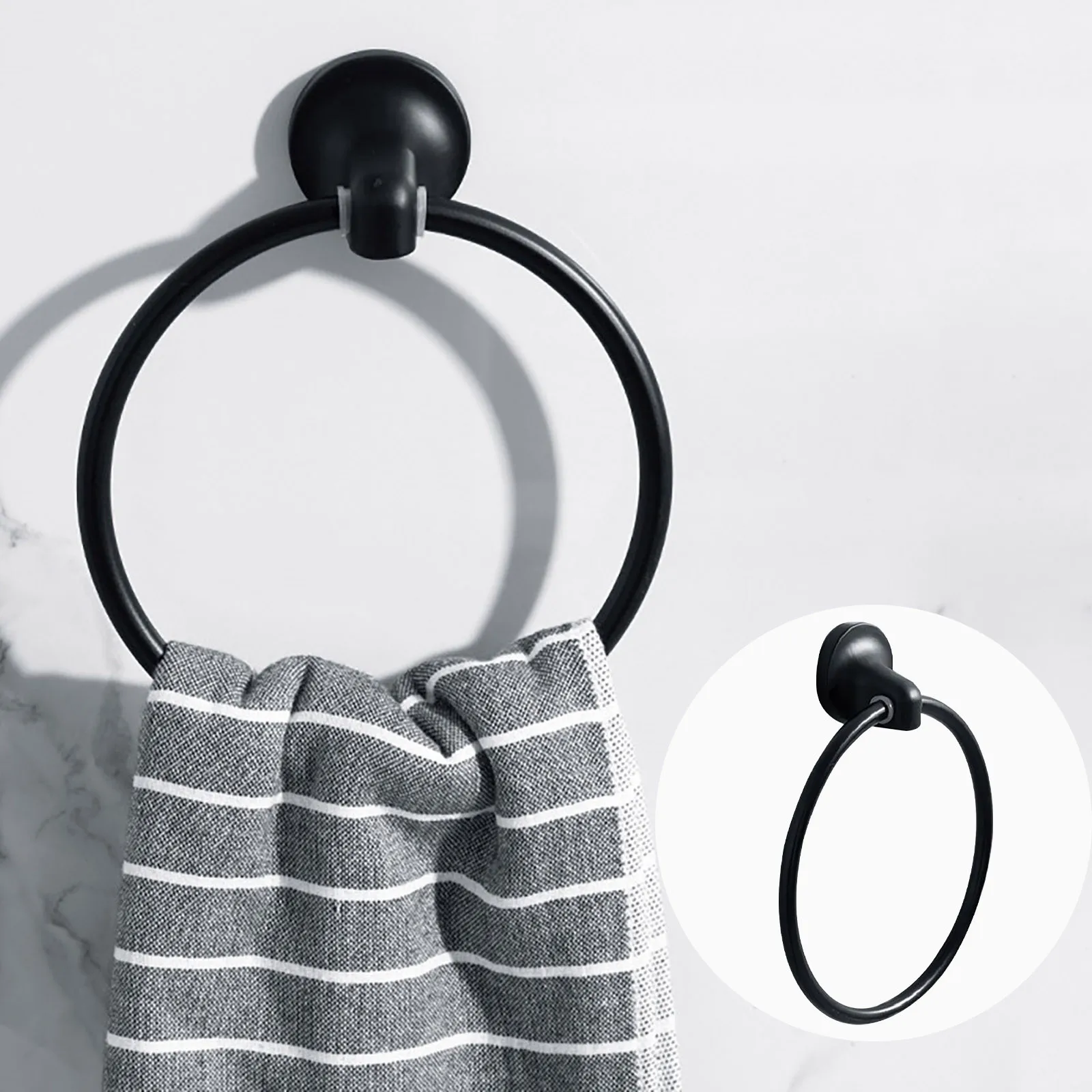 

Держатель для туалета в ванную комнату, настенная фурнитура с подвесным кольцом для полотенец, европейские бытовые Чехлы для хранения, Органайзер