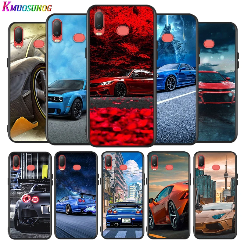Красно-синий автомобильный модный для Samsung Galaxy A9 A8 Star A750 A7 A6 A5 A3 Plus 2018 2017 2016