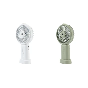 

2000MAh Portable Spray Fan Electric USB Rechargeable Handheld Fan Cooling Air Conditioner Humidifier