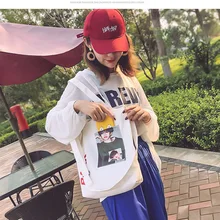 Холщовая Сумка женская новая стильная простая Sen женская сумка на плече Экологически чистая хозяйственная сумка производители