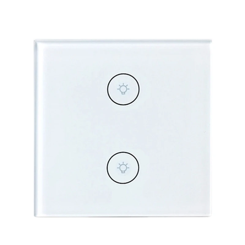 

Two Types WiFi Smart Switch Wall Light Remote Control Touch Control Practical Universal UK&EU Standard 86 Smart Switch