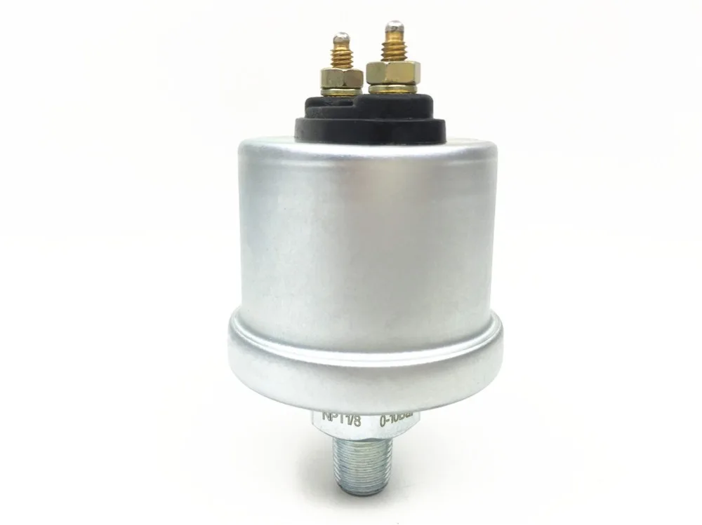 Упаковка из 1 нового NPT-1/8 Механический датчик давления масла s NPT1/8 M10X1 датчик резьбы для 5 бар 10 бар датчик давления топлива