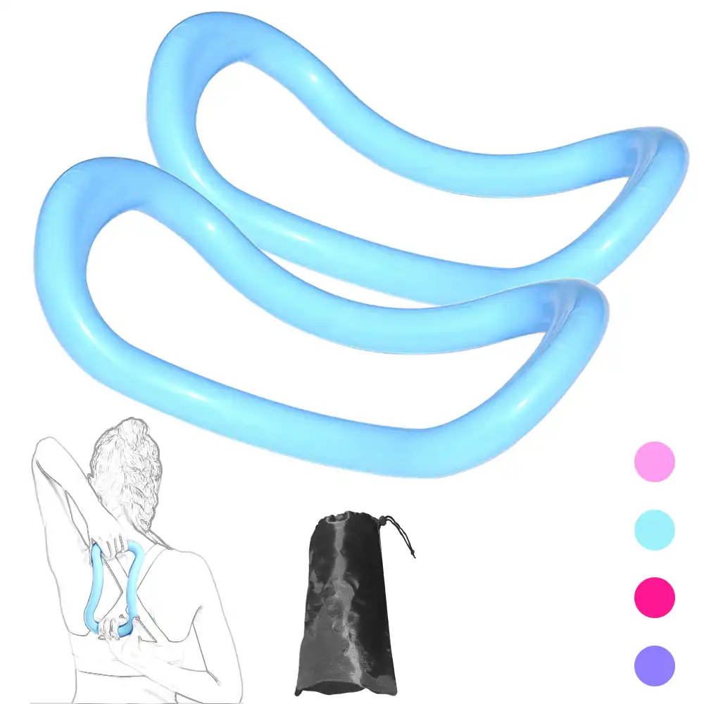 2 個ヨガサークル機器ヨガリングエクササイズバンドフィットネスサークルトレーニングレジスタンスサポートツールふくらはぎ家庭教育 ヨガサークル Aliexpress