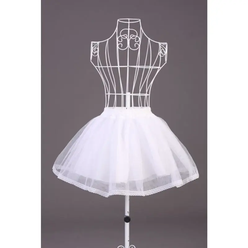 Women Girls Double Layers Solid Color Short Tulle Petticoats Elastic Waistband A Line Mesh Underskirt Crinolines For Wedding petticoat skirt,petticoat underskirt,wedding underskirt,flower girl underskirt,wedding petticoat,tulle tutu skirt
