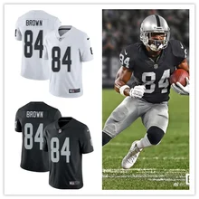 Мужская wo Мужская молодежная Окленд новейшая рейдерская одежда Antonio коричневая#84 Джерси