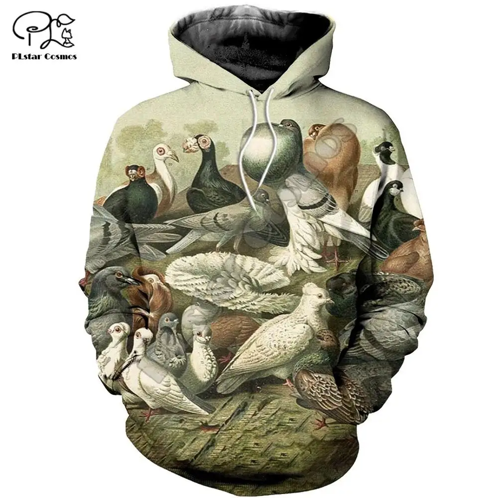 

PLstar Cosmos Parrot Art Animal Tracksuit 3DPrint Hoodie/Sweatshirt/Jacket/MenWomen Casual Harajuku funny colorful style-a2