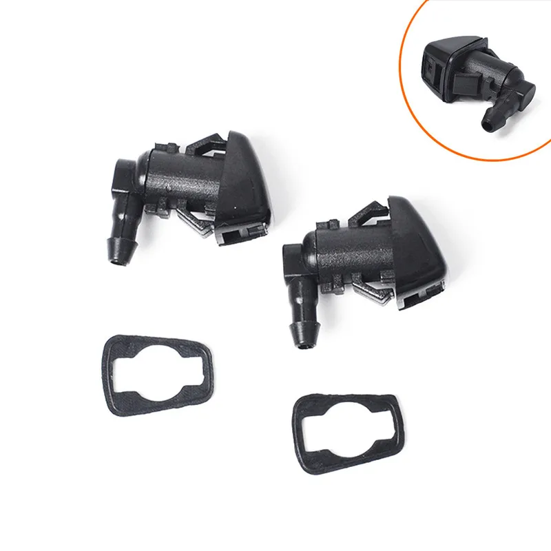 

2Pcs/Set High Quality Wiper Spray Head Car Windshield Washer Nozzle For Ford F250 F350 F450 F550 Windshield Wiper Accessories