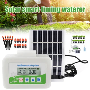 

New Smart Water Pump Solar Garden Automatic Watering Device Self Drip Irrigation Potted Plants Flower Best Price