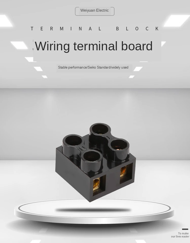 

X5-1002 base terminal row JX5 connector 10A/2 wire connector 4 square wiring row