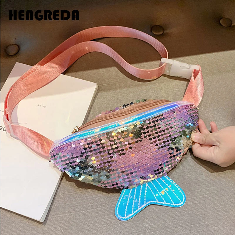 Riñonera de con lentejuelas niños mujeres, bolsa de pecho, cinturón, paquete de cadera viaje, fiesta, deporte diario|Riñoneras| - AliExpress