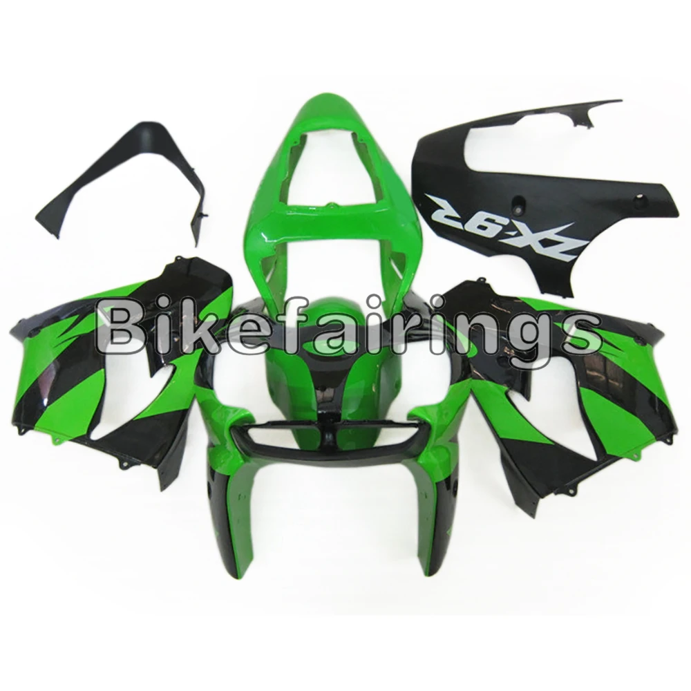 Черно-голубые Обтекатели для Kawasaki ZX9R 2002 2003 ZX-9R 02 03 zx9r ABS Пластик Обтекатель Набор исследовательский клиентский