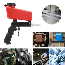 Portable airbrush spray gun Home DIY Mini Blasting Device 90psi Sandblaster Antirust Adjustable Sandblasting Machine Sandblaster