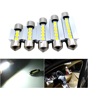 

2x C5W LED CANBUS Bulb Festoon C5W Trunk Dome Map Bulb Light For Volkswagen VW Passat B5 B6 B7 Polo Golf 5 6 7 MK7 Jetta MK6 CC