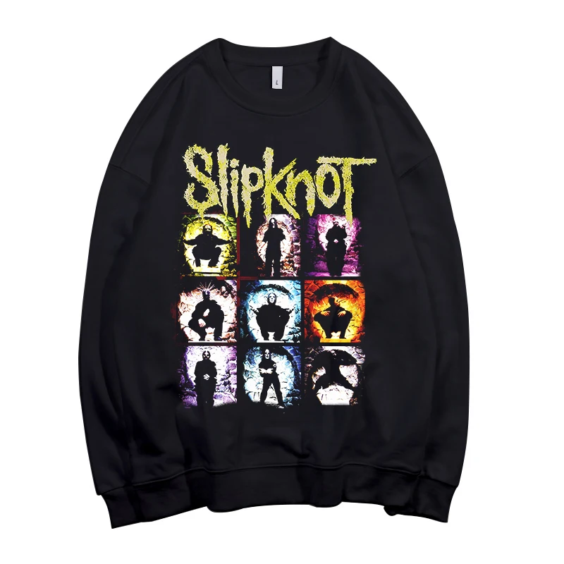 8 дизайнов Slipknot Pollover Толстовка Рок Толстовка маска героя из мультфильмов группа sudadera уличная флисовая верхняя одежда панк хеви-метал