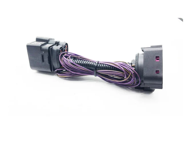 HID светодиодный фары 10-14 Pin конверсии линии обновления галогенные фары в ксенон светодиодный кабель адаптера для Octavia