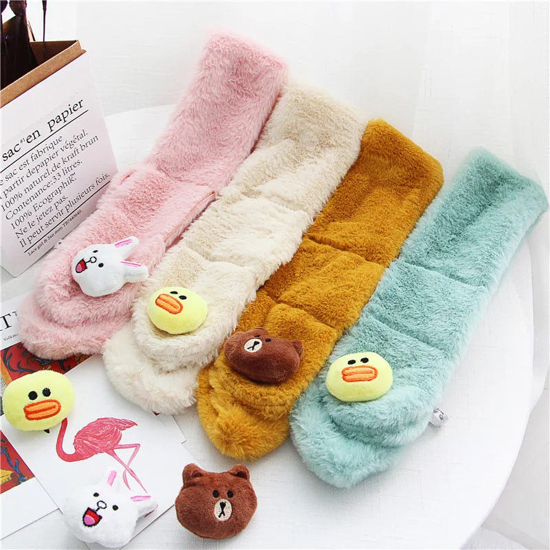 Christmas series scarf imitation rabbit fur scarf autumn and winter baby boy girl collar winter warm