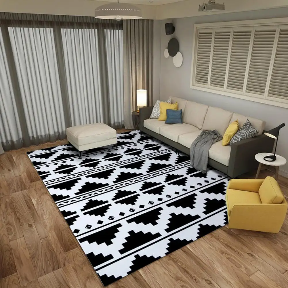 Geometry 38 Хоббилан Современный 3D геометрический узор гостиная спальня кабинет ковер нескользящий коврик - Цвет: Geometry 38