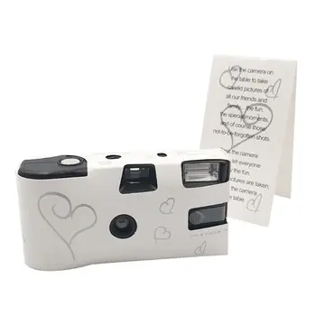 

27 Photos Power Flash Single Use One Time Disposable Film Camera Party Gift