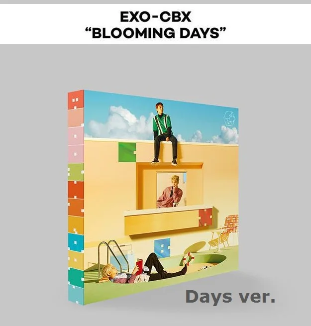 [MYKPOP]~ Официальный~ EXO CBX MINI#2: цветущие дни альбом CD, KPOP Fans Коллекция-SA19081704
