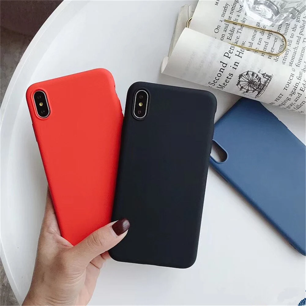N1986N однотонный чехол для iPhone X XR XS Max 11 11 Pro Max 6 6s 7 8 Plus, чехол для телефона, Модный мягкий жидкий силиконовый карамельный цвет