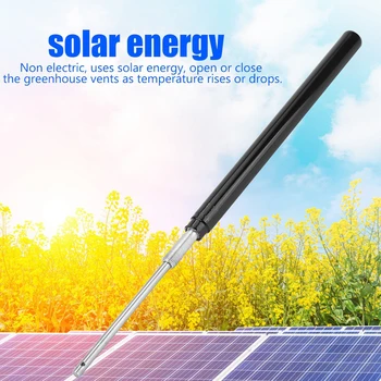 

Low Power Replacement Easy Install Tool Solar Powered Garden Greenhouse Sensitive Window Opener Ventilation Automatic Handheld