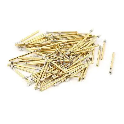 

100Pcs P75-Q2 1.3mm 4-Point Crown Tip Spring PCB Testing Contact Probes Pin