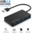 1pc High Speed USB 2.0/3.0 HUB Multi USB Splitter 4 Порта Expander Multiple USB Expander Компьютерные Аксессуары Для портативных ПК