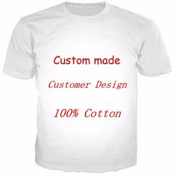 

Customized Cotton 3D Tshirt Customer Print On Demand 3D Fashion Casual Cotton Tees Tops Wholesale