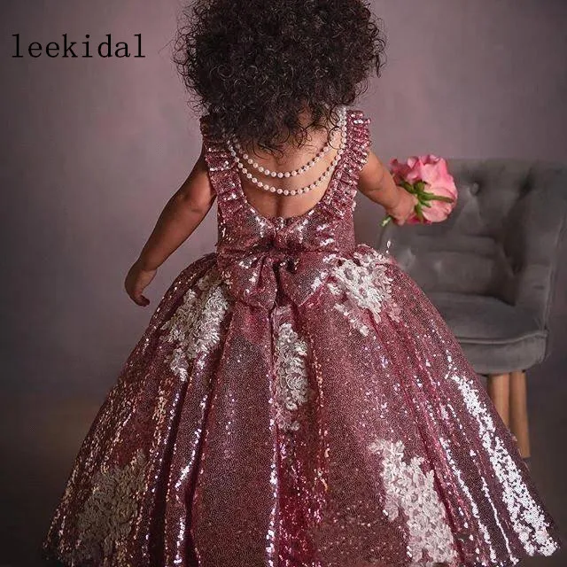new-sparkly-sequins-flower-girl-dresses-pink (3)