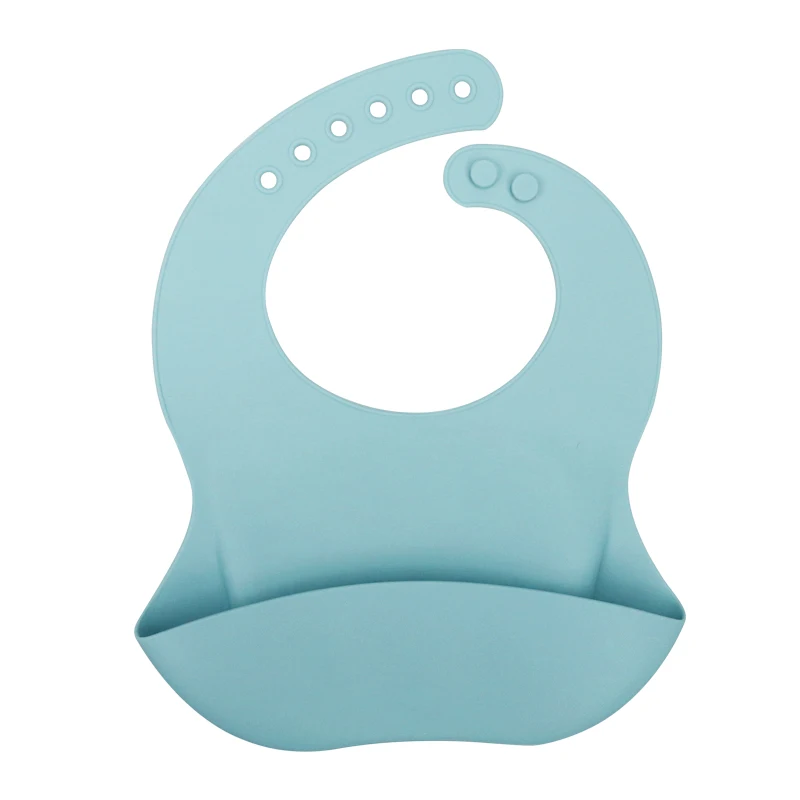 Fashionable silicon Baby Bib Waterproof Infant Bibs Newborn Feeding Cloth Toddle Boys Girls Adjustable Different Styles of Bibs cute baby accessories