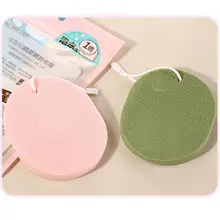 Макияж Губка яркое Гламурное мягкое очищение лица пуховка для Макияжа Косметический спонж для мытья подушечка губка для очистки с шнурком