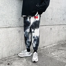 Осенние брюки в стиле хип-хоп, мужские Модные повседневные брюки для бега, мужские уличные свободные брюки, мужские спортивные штаны, M-2XL