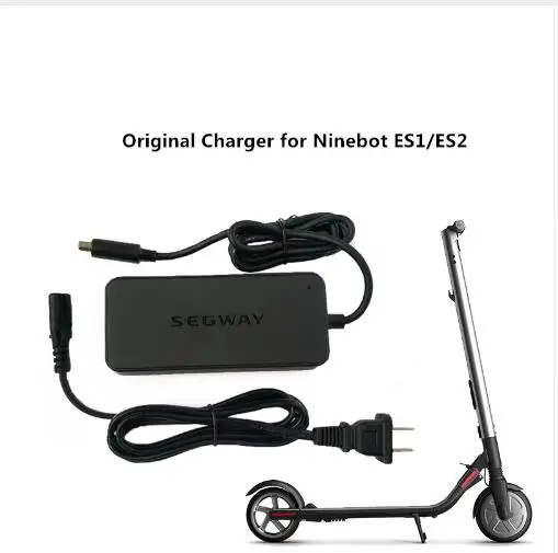 Оригинальное зарядное устройство для Ninebot ES1 ES2 электроскутер Xiaomi M365 птичий лайм 42