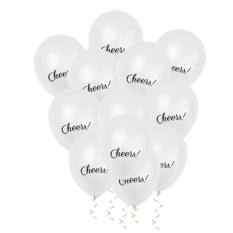 white 12pcs 12 шт./упак. на день рождения шары для свадебной вечеринки переезд год Праздник воздушные шары - Цвет: white 12pcs