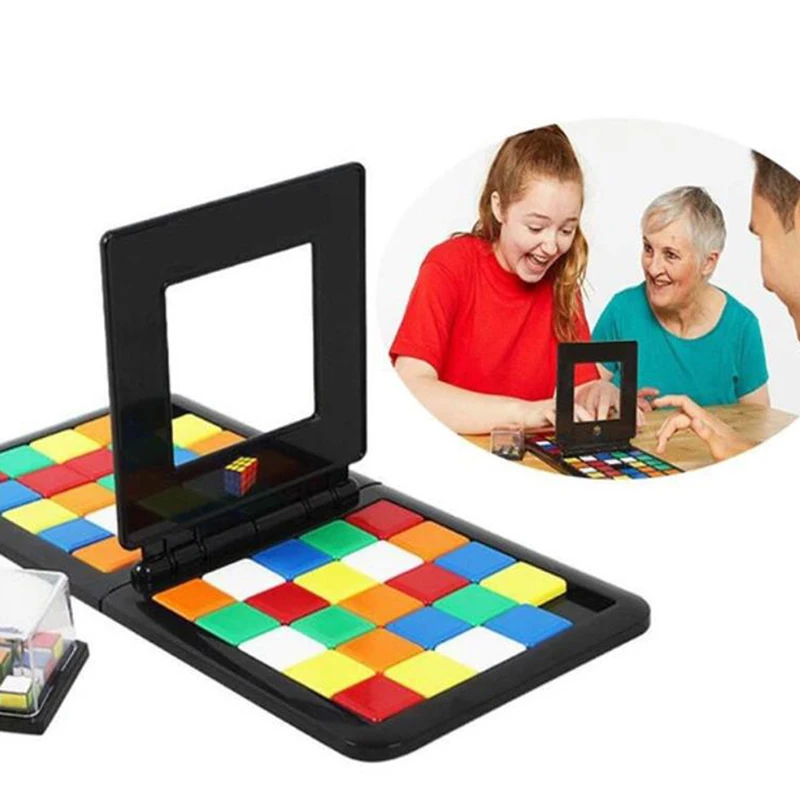 IQ Puzzle 3D Puzzle Race Cube Board Magic Block Game Education Toy Magic Cub YH 
