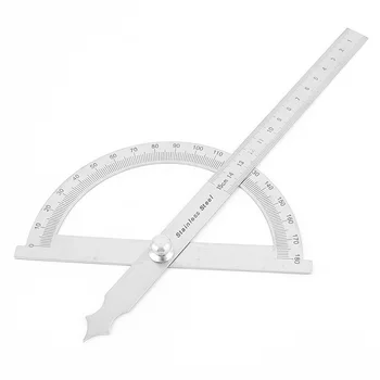 

GTBL Carpenter Architect Stainless Steel Rotary Protractor Angle Ruler