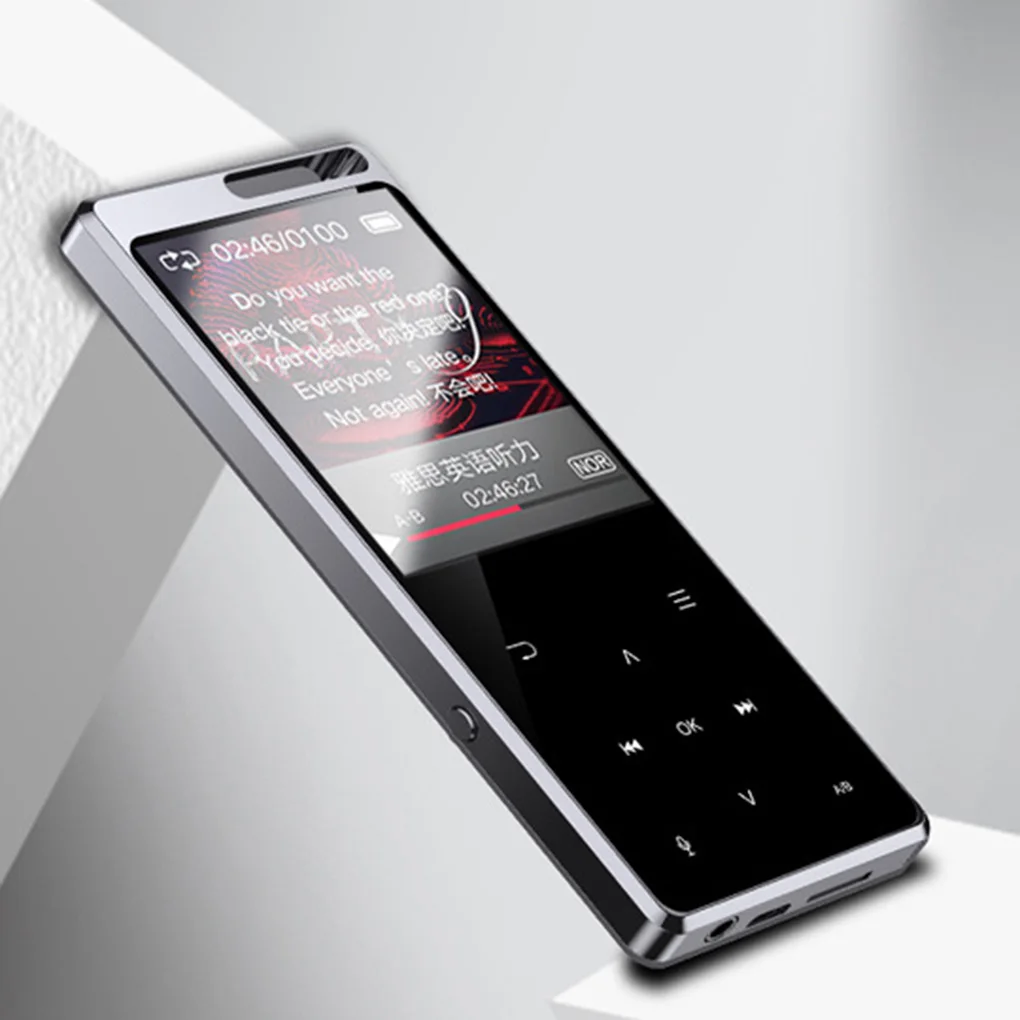 Bluetooth 5,0 MP3 плеер без потерь 16 Гб HiFi портативный аудио Walkman с fm-радио Диктофон MP3 музыкальный плеер