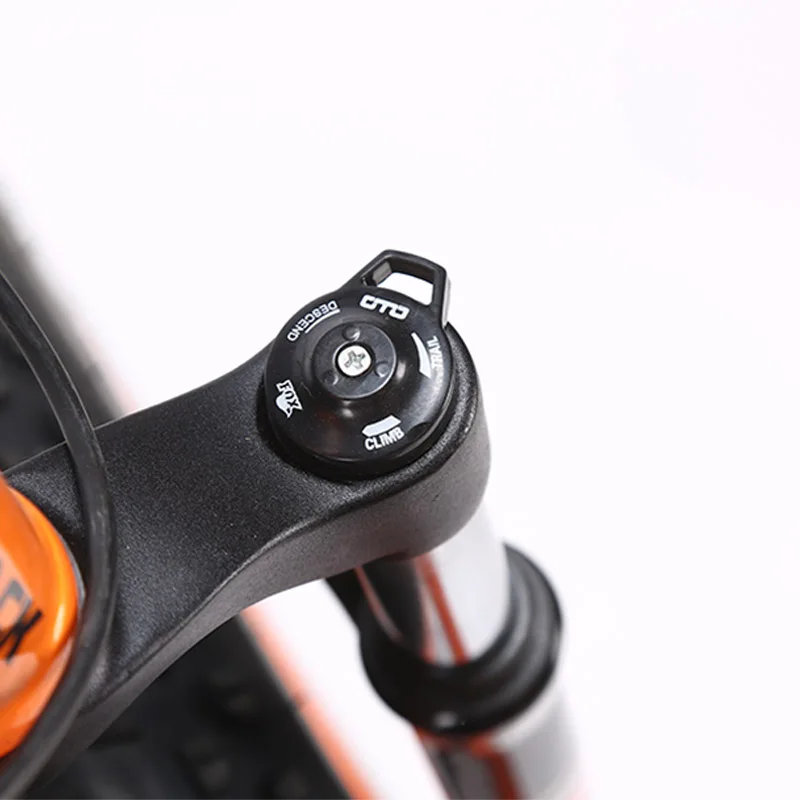 LAUXJACK Горный двухподвесный велосипед стальная складная рама 24 скорости Shimano