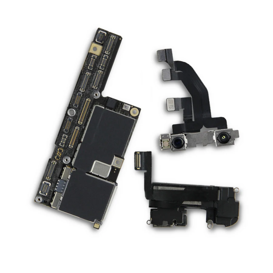For iphone x motherboard unlock logic board with face id No free icloud full tested chips OS | Мобильные телефоны и