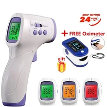 Non-contact Temperature Digital Termomete Infrared Forehead Body Thermometer Gun DeviceThermometer Fever Electronic Temperature