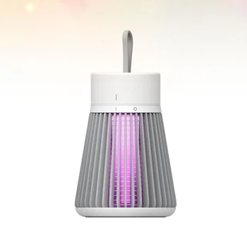 

1pc Compact Household Durable Lightweight Mute Photocatalyst Mosquito Lamp Electric Shock Office